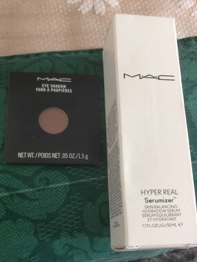 2pc Bundle of MAC Cosmetics Hyper Real Serumizer & SINGLE eyeShadow